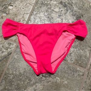 Victoria Secret Pink Bikini Bottoms small excellent condition bright pink coral